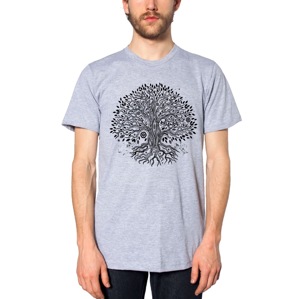 Tree Of Life Graphic Tee T-Shirt American Apparel